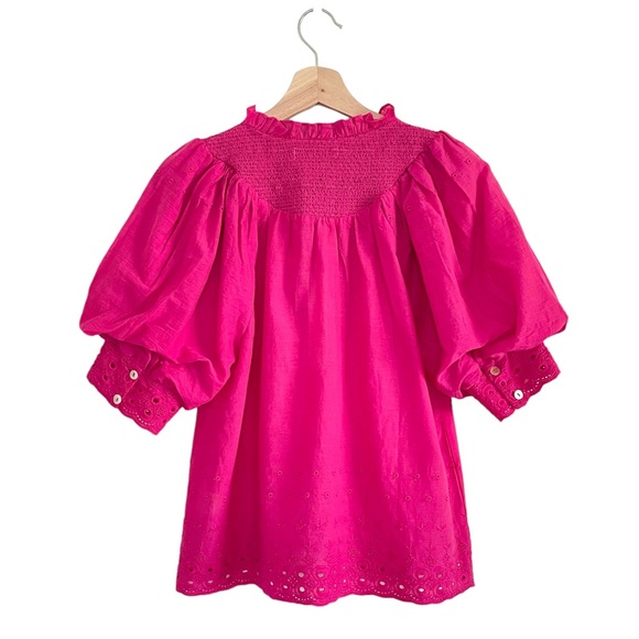 Revolve House of Harlow Blouse Pink Small - Picture 2 of 16